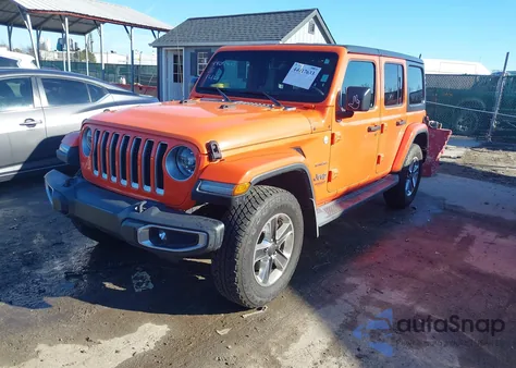 2019 Jeep Wrangler Unlimited Sahara 4X4 z USA, uszkodzony, nr VIN 1C4HJXEN2KW534677